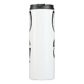 白黒の部族ネズミ タンブラー (裏面)