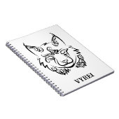 白黒の部族リンクス ノートブック (右側)