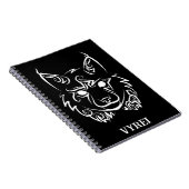 白黒の部族リンクス ノートブック (右側)