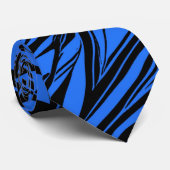 白黒の部族抽象芸術 ネクタイ (ロール)