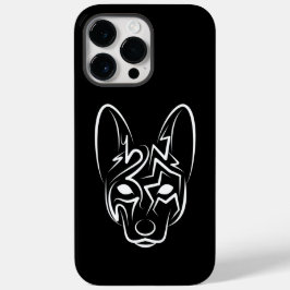 白黒の部族犬 Case-Mate iPhone 14 PRO MAXケース