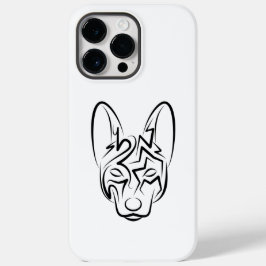 白黒の部族犬 Case-Mate iPhone 14 PRO MAXケース