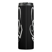 白黒の部族猫 タンブラー (裏面)