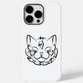 白黒の部族猫 Case-Mate iPhoneケース (裏面)