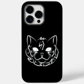 白黒の部族猫 Case-Mate iPhoneケース (裏面)