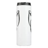 白黒の部族猿 タンブラー (裏面)