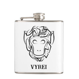 白黒の部族猿 フラスク