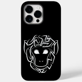 白黒の部族猿 Case-Mate iPhone 14 PRO MAXケース