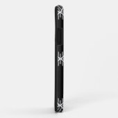 白黒の部族芸術 Case-Mate iPhoneケース (裏面/右)