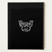 白黒の部族豚 プランナー手帳 (裏面)