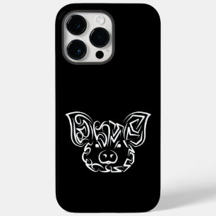 白黒の部族豚 Case-Mate iPhone 14 PRO MAXケース