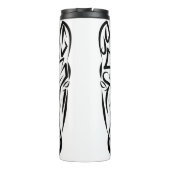 白黒の部族馬 タンブラー (裏面)