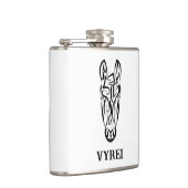 白黒の部族馬 フラスク (右)