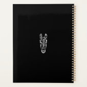 白黒の部族馬 プランナー手帳 (裏面)