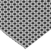 白黒の都市パタモダンーン ショートテーブルランナー (コーナー)