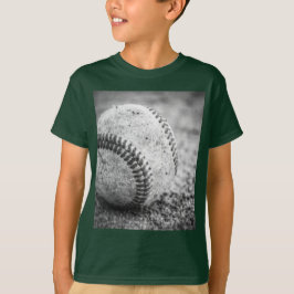 白黒の野球 Tシャツ