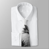 白黒の野草 ネクタイ (タイ)