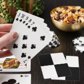 白黒の長方形 トランプ (インサイチュ)