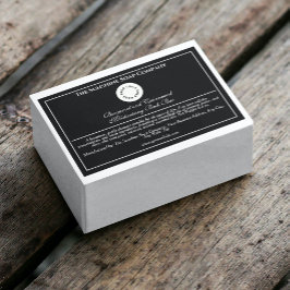 白黒の防水石鹸の製品ラベル フードラベル