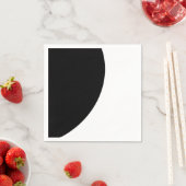 白黒の陛下 スタンダードカクテルナプキン (インサイチュ)