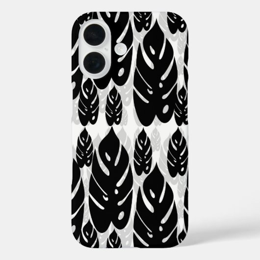 白黒の離れデザイン Case-Mate iPhoneケース (裏面)