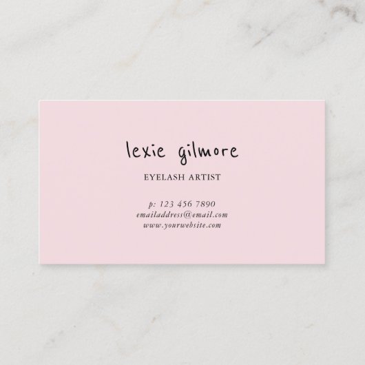 白黒の鞭パターン鞭の芸術家 名刺 (裏面)