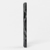 白黒の音楽スピーカー Case-Mate iPhoneケース (裏面/右)