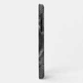 白黒の音楽スピーカー Case-Mate iPhoneケース (裏面/左)