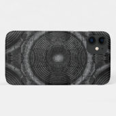 白黒の音楽スピーカー Case-Mate iPhoneケース (裏面(横))