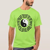 白黒の風水 Tシャツ (正面)