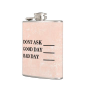 白黒の飲みおもしろい対策フラスコ フラスク (左)