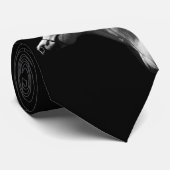 白黒の馬のネックタイ ネクタイ (ロール)