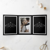 白黒の3重文字折りプログラム 三つ折りプログラム (内部)