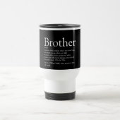 白黒のEver Brotherカッコいいの定最高の義 トラベルマグ (中央)
