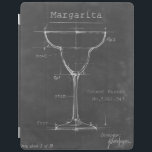 白黒のMargaritaガラスのブループリント iPadスマートカバー<br><div class="desc">ブラック&ホワイトMargarita Glass Blueprint。アーティスト：イーサン・ハーパー。イメージID: 106175Z</div>