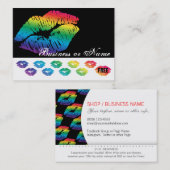 白黒のRainboのキス-ロイヤリティの報酬 ロイヤリティカード (正面/裏面)