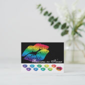 白黒のRainboのキス-ロイヤリティの報酬 ロイヤリティカード (スタンド正面)