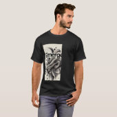 白黒のtシャツ tシャツ (正面フル)