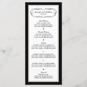 白黒のTuxedoメニュー メニュー