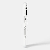 白黒のY2K携帯電話 Case-Mate iPhoneケース (裏面 / 右)