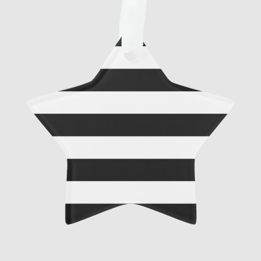 白黒はっきりしたデザイン オーナメント (裏面)