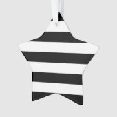 白黒はっきりしたデザイン オーナメント (正面)