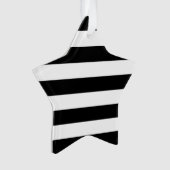白黒はっきりしたデザイン オーナメント (正面)