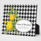 白黒はっきりしたビジネス フォトプラーク (側面)