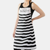 白黒はっきりした エプロン (インサイチュ)