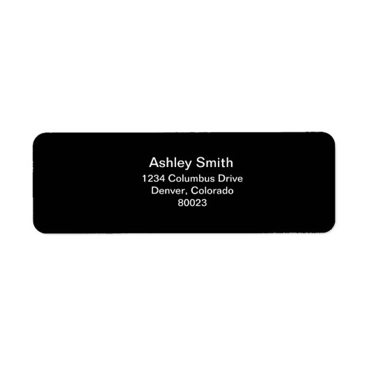 白黒はエレガント ラベル (正面)