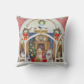 白黒ひげ クッション (裏面)