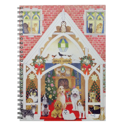 白黒ひげ ノートブック (正面)