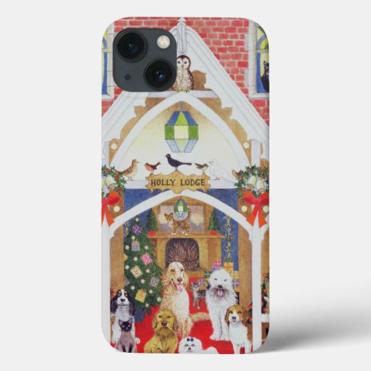 白黒ひげ Case-Mate iPhoneケース (裏面)