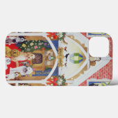 白黒ひげ Case-Mate iPhoneケース (裏面 (横))